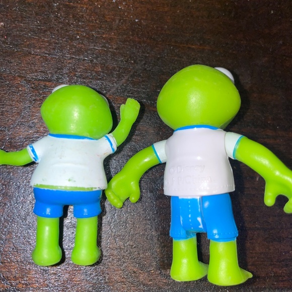 Lot 2 Disney Junior Muppets Just Play Babies Kermit The Frog PVC‎ Figures Toy - Picture 4 of 5